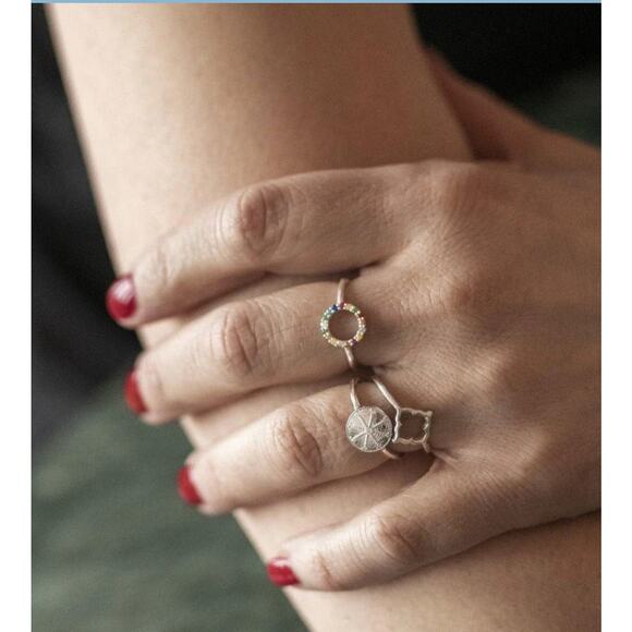 With Love Darling, Community Ring Silver, NWT, Multiple sizes - Picture 3 of 3